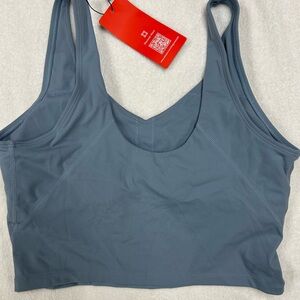 Women's Blue The Gym People Sports Bra